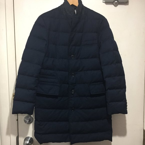 PESPOW LONG PUFFER BOSTON COATS SIZE M - Picture 4 of 8